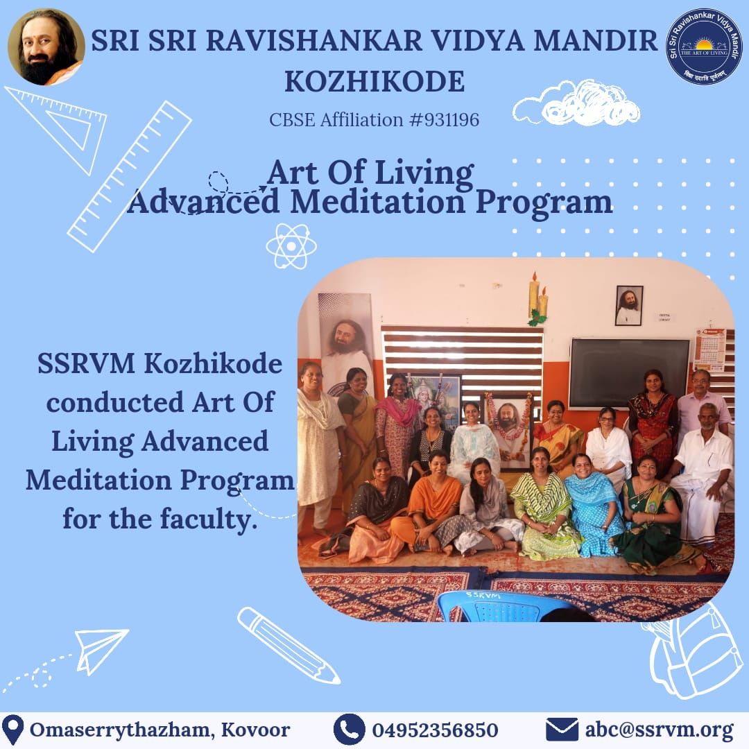 Advanced Meditation Program for teachers
